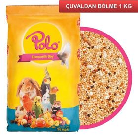Polo 1 kg Karışık Muhabbet Kuşu Yemi