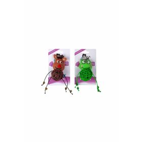 Polo 10 cm Sarmal Toplu Peluş Kedi Oyuncağı