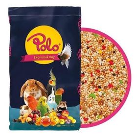 Polo 20 kg Karışık Muhabbet Kuşu Yemi