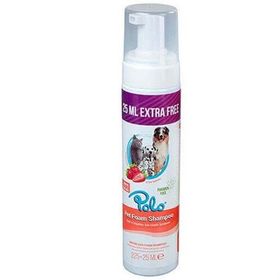 Polo 225+25 ml Çilek Kokulu Durulanmayan Kedi-Köpek Şampuanı