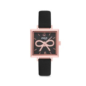 Polo 2276 Kurdele Desenli Kayışlı Kadın Kol Saati