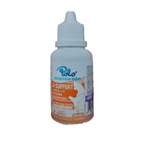Polo A-Support 30 ml A,D3,E ve C Vitamin Solüsyonu