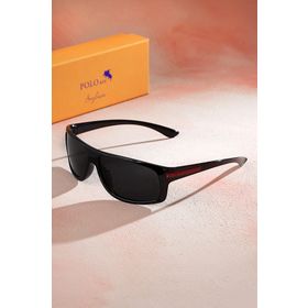 Polo Air PLG-2073C Mat Siyah Polarize Motorcu Erkek Güneş Gözlüğü