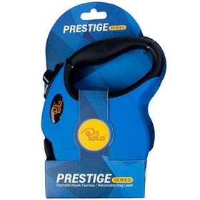 Polo Prestige 3 m XSmall Mavi Otomatik Şerit Küçük Irk Köpek Tasması