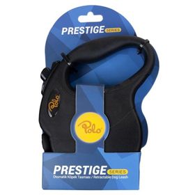 Polo Prestige L 5 m 50 kg Flexi Siyah Otomatik Köpek Tasma