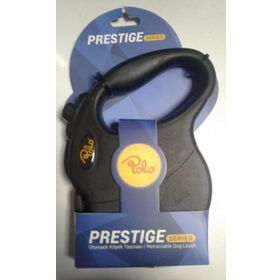 Polo Prestige M 5 m 20 kg Flexi Siyah Otomatik Köpek Tasma