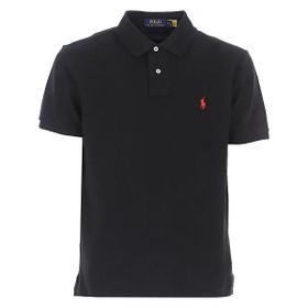 Polo Ralph Lauren 710782592001 Polo Yaka Siyah Erkek T-shirt