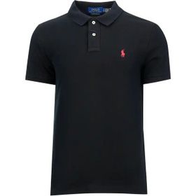Polo Ralph Lauren 710782592001 Polo Yaka Siyah Erkek T-shirt