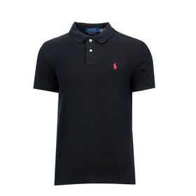Polo Ralph Lauren 710782592001 Polo Yaka Siyah Erkek T-shirt