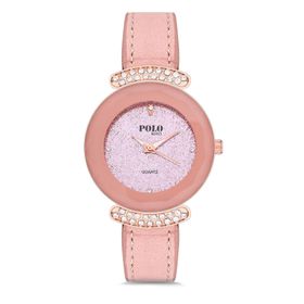 Polo Rucci 8640 Simli Kadranlı Kayışlı Kadın Kol Saati