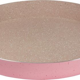 Polo Shef 40 cm Pembe Granit Fırın Tepsisi