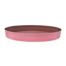 Polo Shef 40 cm Pembe Granit Fırın Tepsisi
