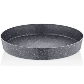 Polo Shef Gri 36 cm Granit Fırın Tepsisi