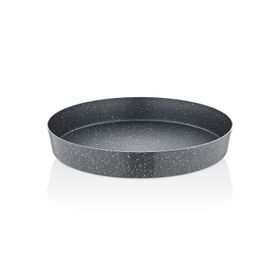 Polo Shef Gri 36 cm Granit Fırın Tepsisi