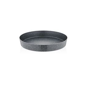 Polo Shef Gri 38 cm Granit Fırın Tepsisi
