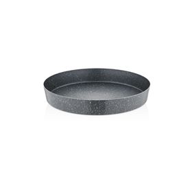 Polo Shef Gri 38 cm Granit Fırın Tepsisi