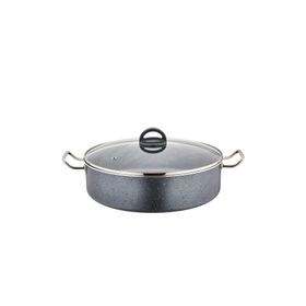 Polo Shef Megatron Granit 40 cm Basık Tencere