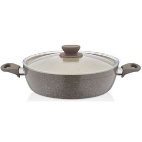 Polo Shef Panamera Granit Ezme 24 cm Basık Tencere