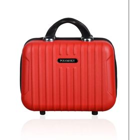 Polo Sky Class Kırmızı ABS Makyaj Çantası El Valizi