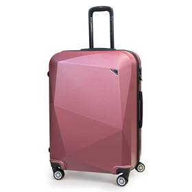 Polo Sky Elmas Model Pembe Büyük Boy Bavul