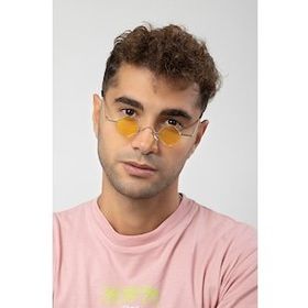 Polo55 PL23EG555 Gold Metal Çerçeve Minimal Retro Tasarım Erkek Güneş Gözlüğü