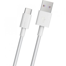 Polosmart 5a 100w Süper Hızlı Usb A To Type C Beyaz Psm30 Data ve Şarj Kablosu