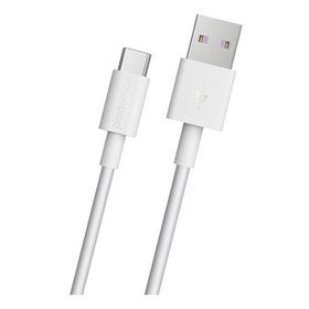 Polosmart 5a 100w Süper Hızlı Usb A To Type C Beyaz Psm30 Data ve Şarj Kablosu