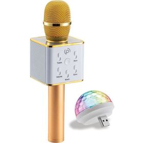 PoloSmart FS22 Siyah Karaoke Mikrofon + Parti Topu