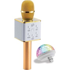 PoloSmart FS22 Siyah Karaoke Mikrofon + Parti Topu