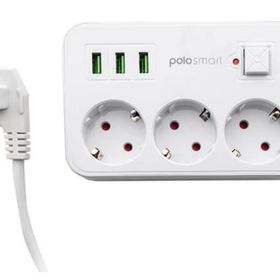 PoloSmart MP08 2 m Termal Akım Korumalı Uzatma Kablosu