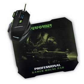 PoloSmart Pgm07 Yeşil Gaming Mouse ve Mouse Pad
