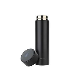 PoloSmart PSH01 Siyah Led Göstergeli Dijital Termos