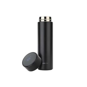 PoloSmart PSH01 Siyah Led Göstergeli Dijital Termos