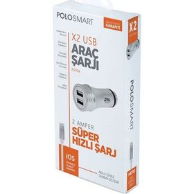 PoloSmart PSP04 Lightning Kablo Charger Araç Şarjı
