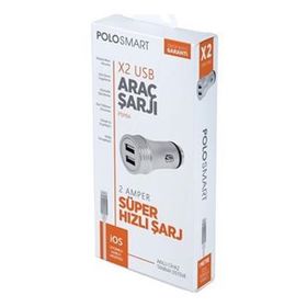 PoloSmart PSP04 Lightning Kablo Charger Araç Şarjı