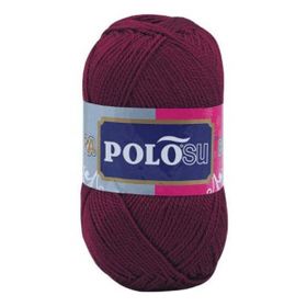 Polosu Bordo 399 Lüks Patiklik El Örgü İpi