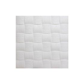 Polsis Strafor Dekoratif Hasır Desen 8'li 50x50 cm Tavan Kaplama Paneli