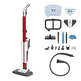 Polti SV650 Style Vaporetto 2'si 1 Arada 1500 W Kırmızı Beyaz Buharlı Paspas