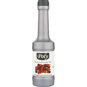Poly Kırmızı Meyveler 1 kg Meyve Püresi