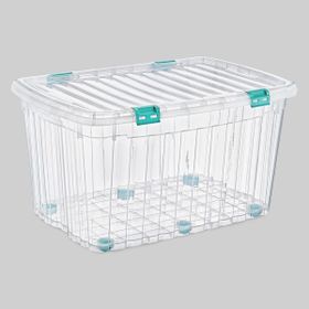 Poly Time 4x120 lt Multibox Mega Tekerlekli Saklama Kabı