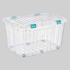 Poly Time 4x120 lt Multibox Mega Tekerlekli Saklama Kabı