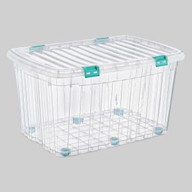 Poly Time 4x120 lt Multibox Mega Tekerlekli Saklama Kabı