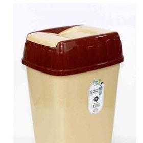 Poly Time E676 10 lt Plastik Çift Kapaklı Çöp Kovası