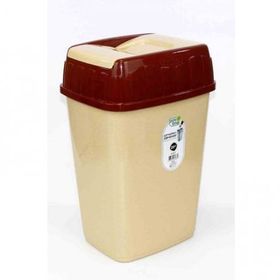 Poly Time E676 10 lt Plastik Çift Kapaklı Çöp Kovası