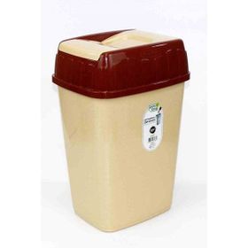 Poly Time E676 10 lt Plastik Çift Kapaklı Çöp Kovası