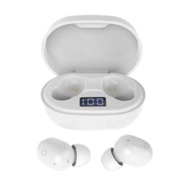 Polygold Beyaz E6s Dijital Ekranlı Kablosuz Bluetooth Kulaklık