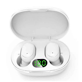 Polygold Beyaz E6s Dijital Ekranlı Kablosuz Bluetooth Kulaklık