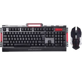 Polygold PG-8013 Oyuncu Klavye-Mouse Set