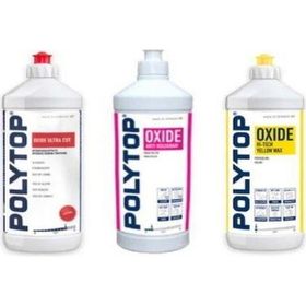 Polytop Oxide 1 lt Ultra Kalın Pasta Antihologram Hare ve Hitech Boya Koruma Seti