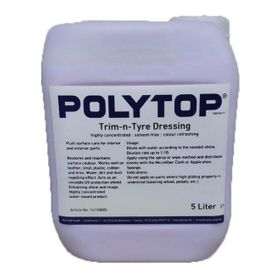 Polytop Trim&Tyre Dressing 5 lt Motor Trim Koruyucu ve Parlatıcı